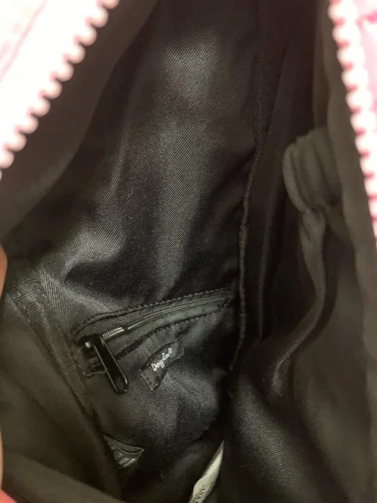 Do Everything in Love Pink Quilted Crossbody Sling Bag Travel New Cord Girly - Picture 4 of 6